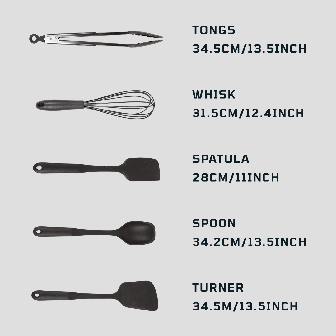 Ensemble d'ustensiles de cuisine Emura
