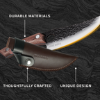 Étui en cuir pour couteau classique Matsato